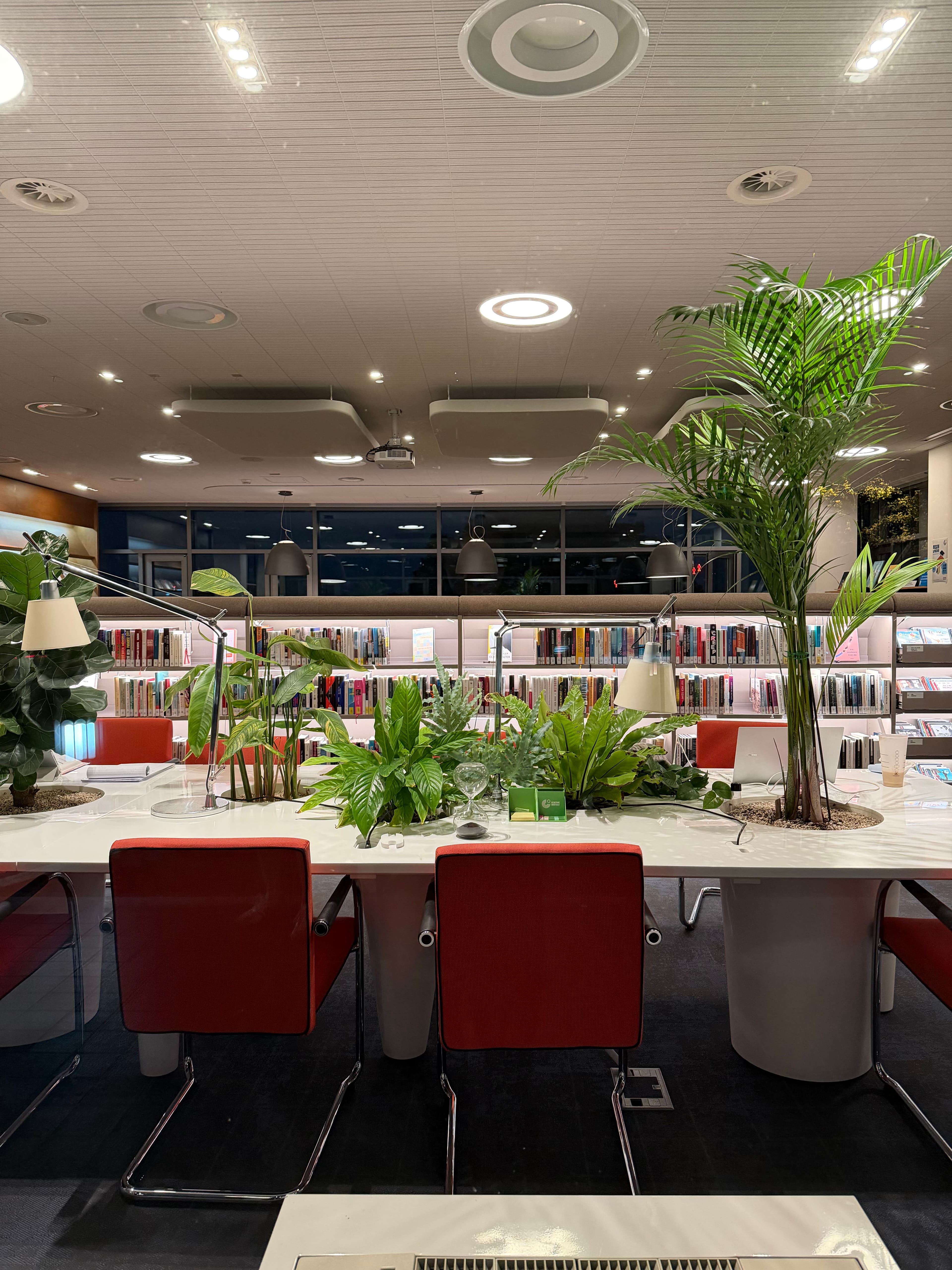 Working from Goethe Library