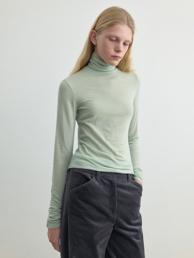 Soft W Jersey Turtle - Soft Mint, Alte