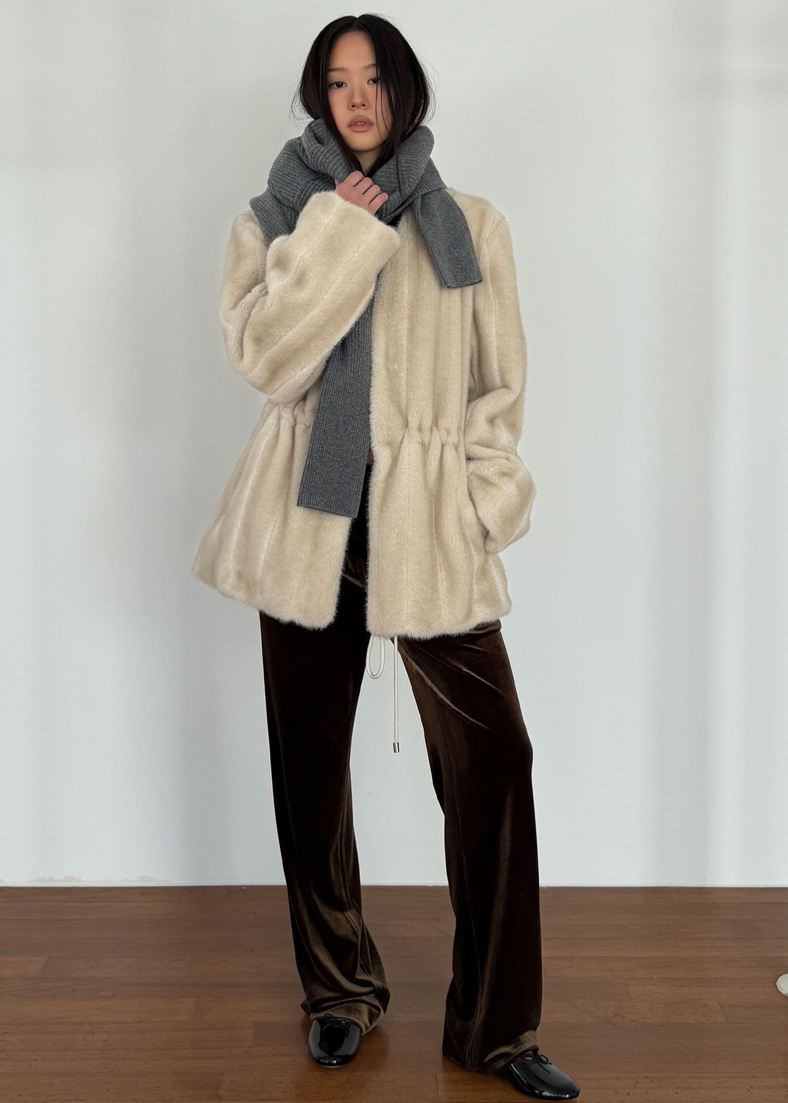 Vanilla Mink Parka, Practical And Realistic