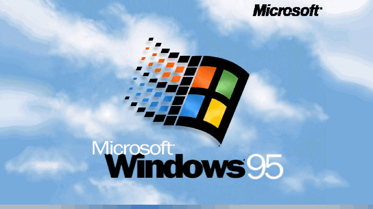 Window 95 boot screen (iykyk)