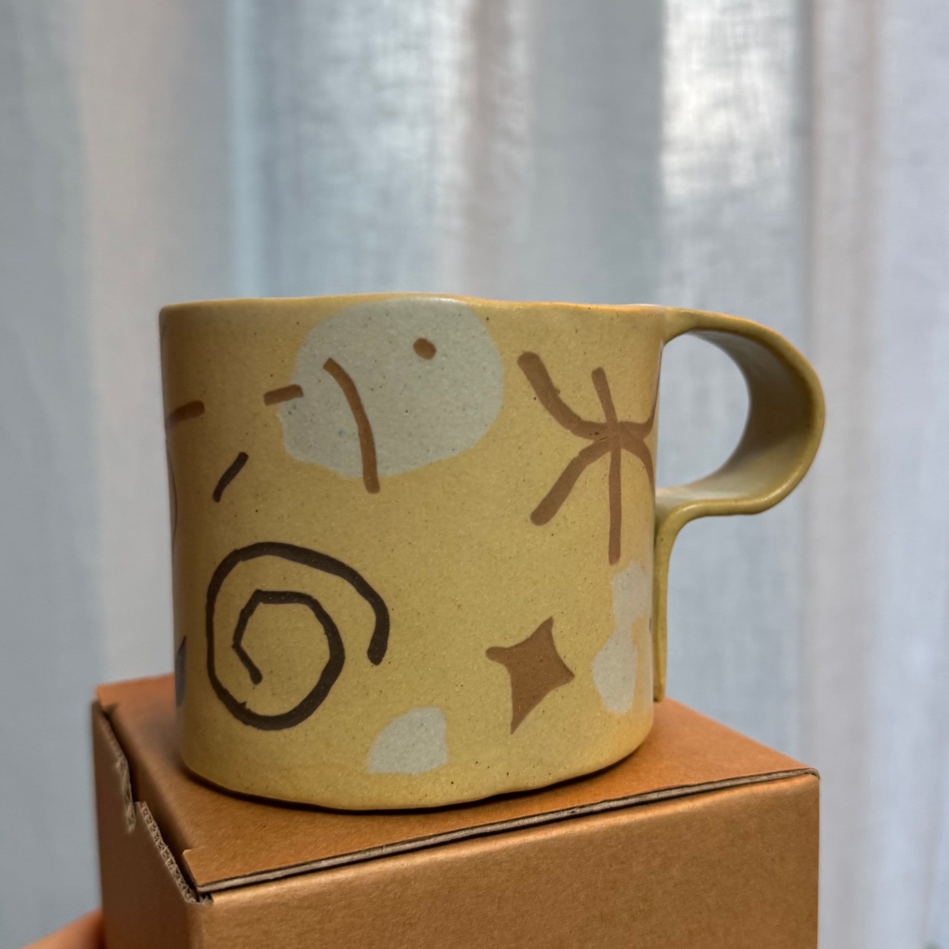 I used Olive, Skyblue, Brown, and Black colored clay